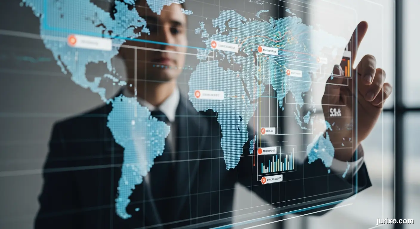 Corporate Illustration for Automating Compliance Workflows in Multinational Corporations