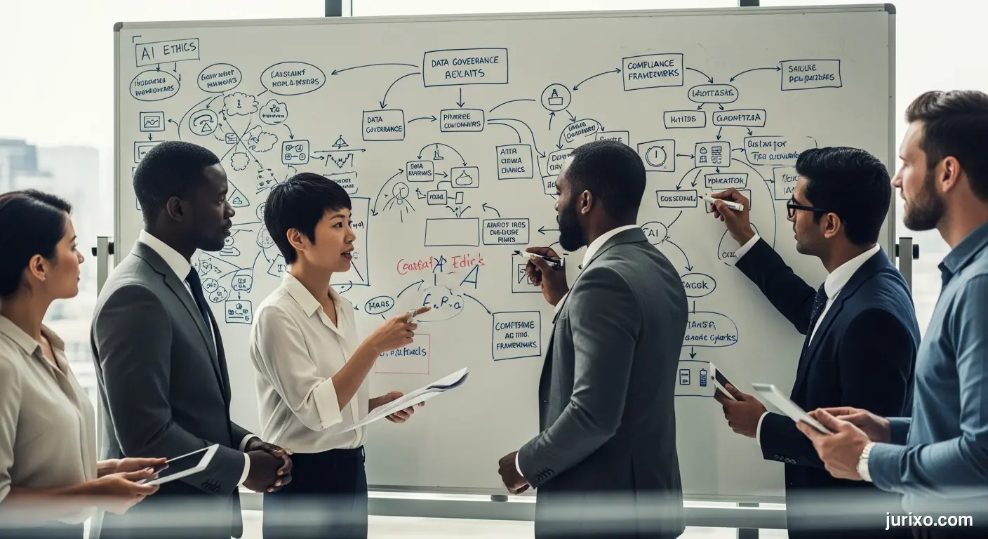 Corporate Illustration for Economic Horizons