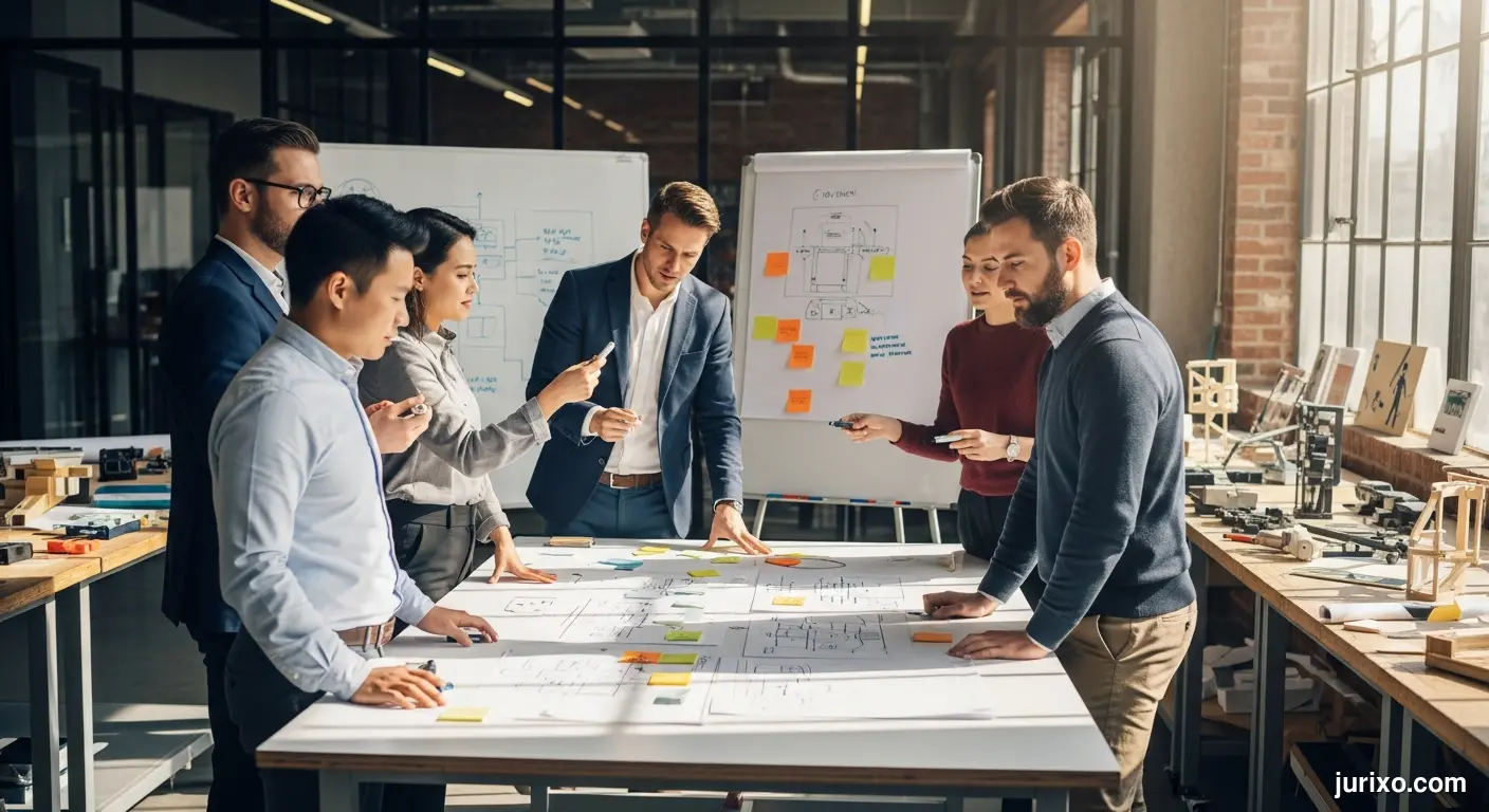 Corporate Illustration for Mergers & Acquisitions (M&A)