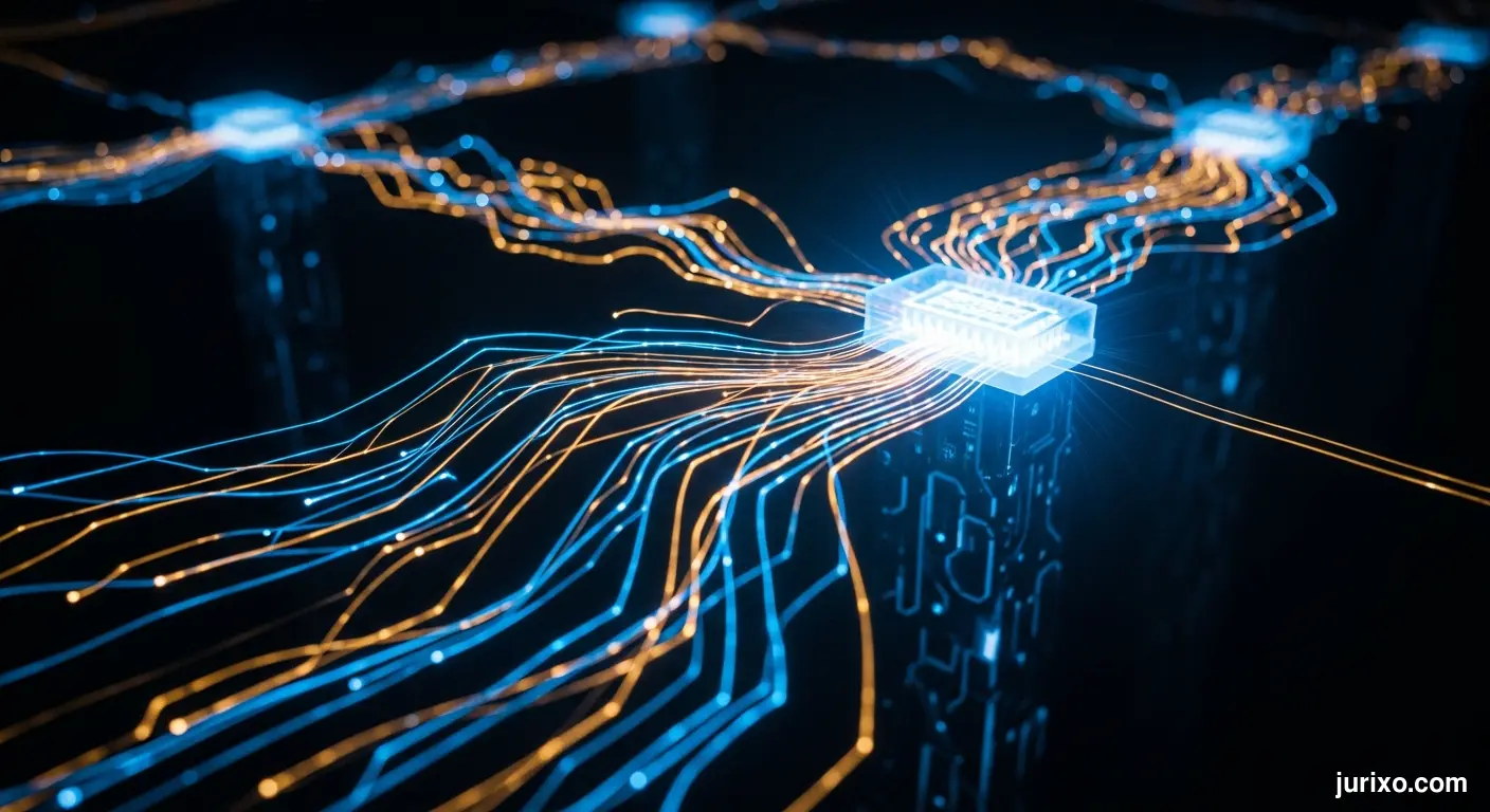 Corporate Illustration for Real-Time Market Sentiment Analysis for Institutional Investors