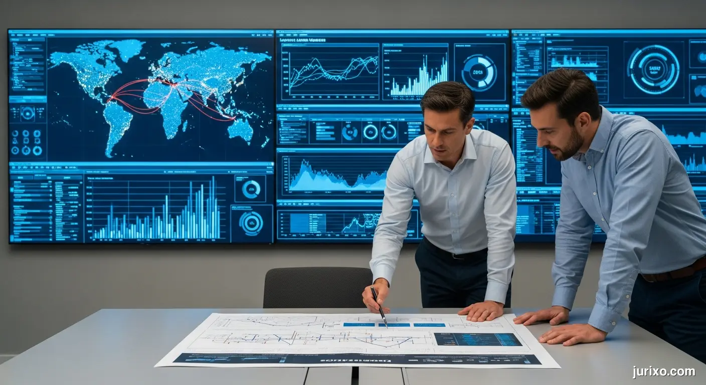 Corporate Illustration for The Role of Big Data in Mergers and Acquisitions Due Diligence